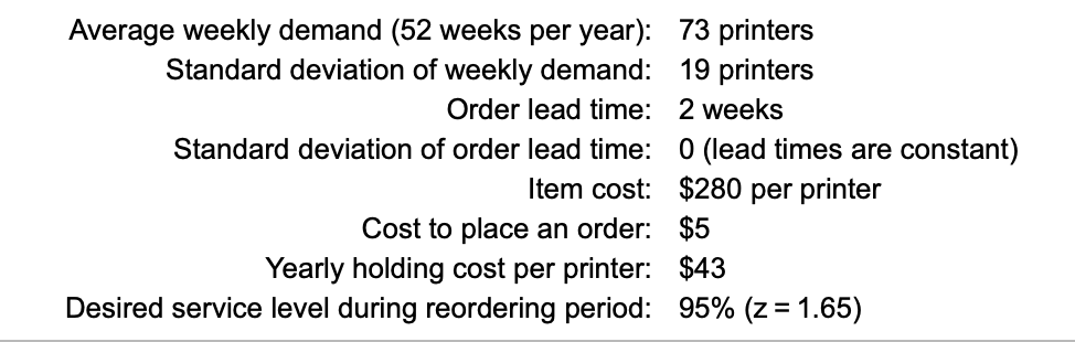 One of the products sold by OfficeMax is a