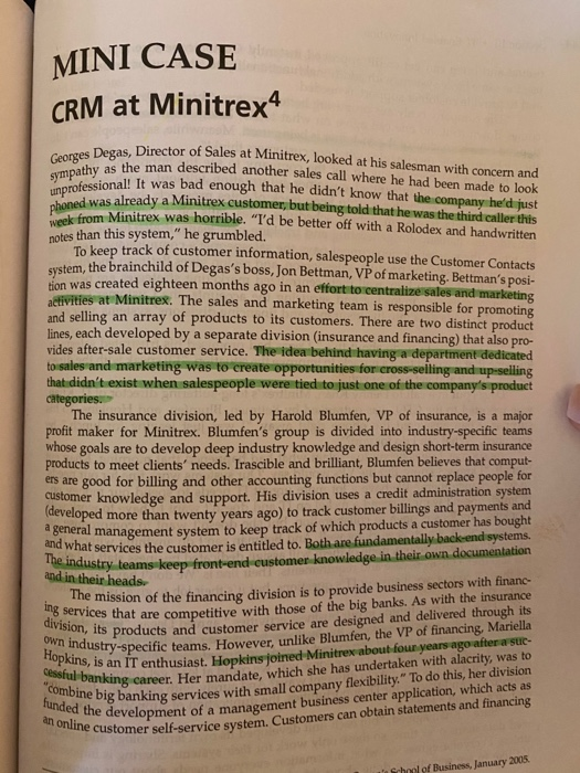 Why is it so important at Minitrex to be sure
