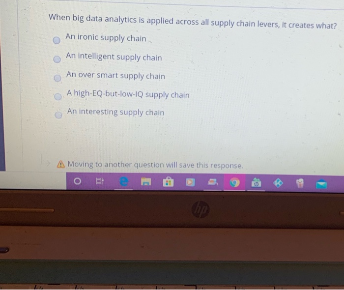When big data analytics is applied across all