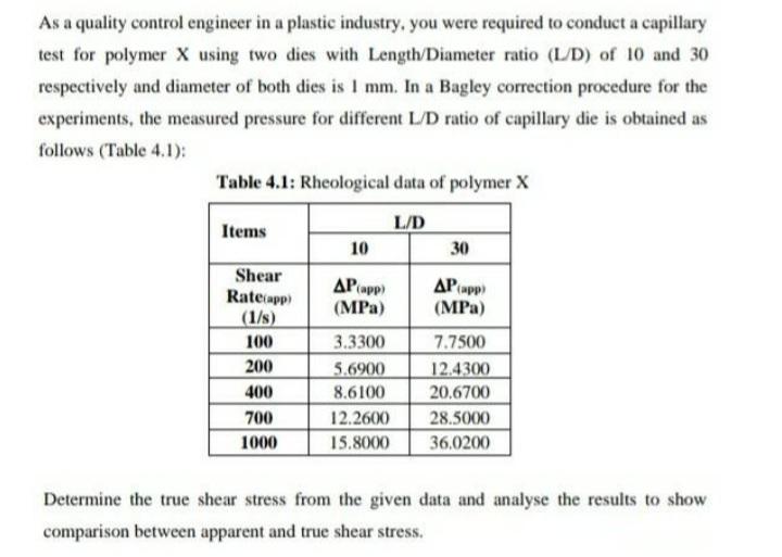 As a quality control engineer in a plastic