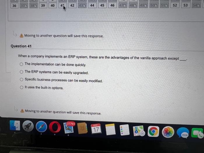 Question Completion Status: 4 21 26 367 B 5 40 70