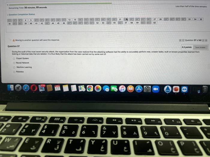 Question Completion Status: 4 21 26 367 B 5 40 70