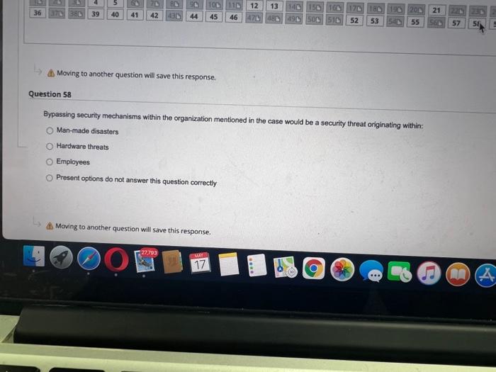 Question Completion Status: 4 21 26 367 B 5 40 70