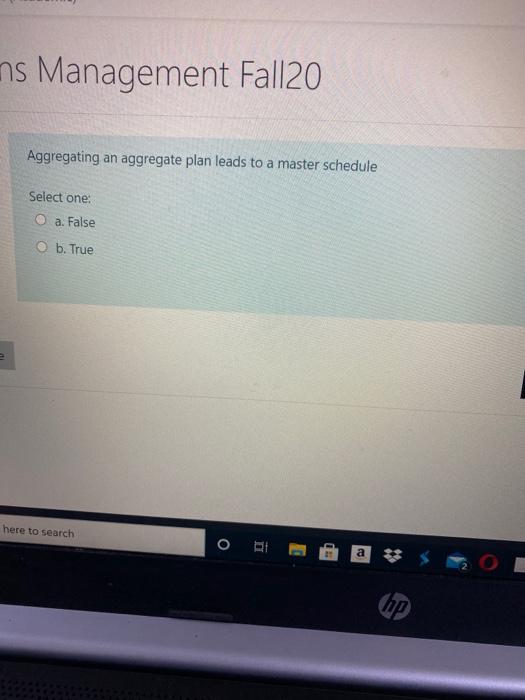 ns Management Fall20 Aggregating an aggregate