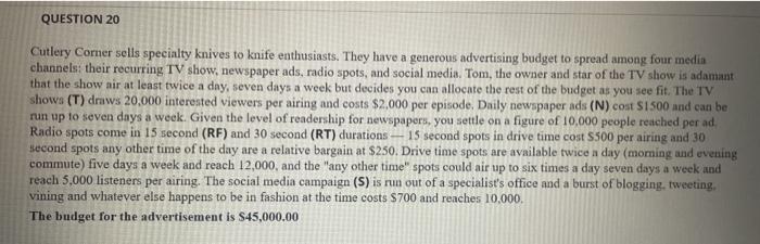 what is the optimal solution to advertise on