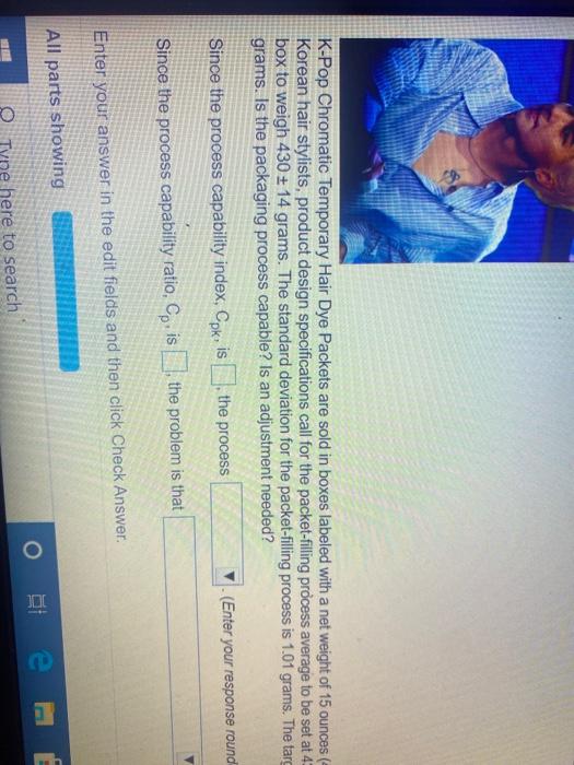 K-Pop Chromatic Temporary Hair Dye Packets are