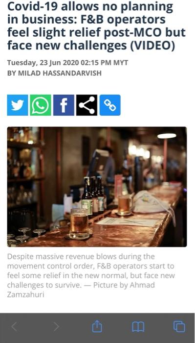 Based on this article. Write up your report by