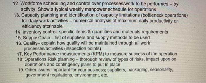 Using the materials learned each week throughout