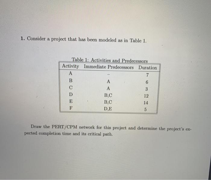 Please show all your work neatly. 1. Consider a