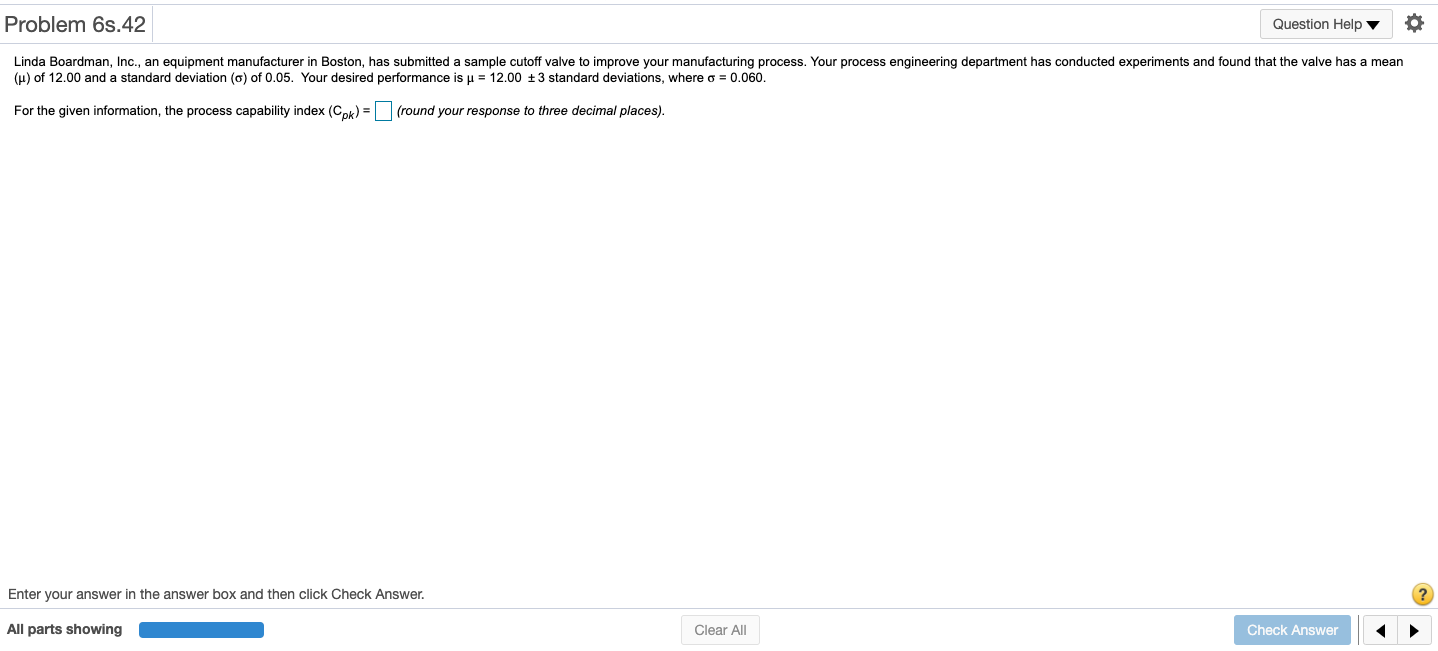 Problem 6s.42 Question Help Linda Boardman, Inc.,