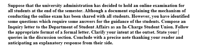 Suppose that the university administration has