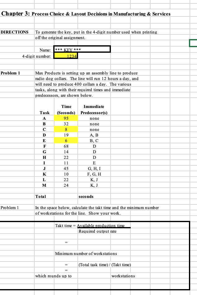 Chapter 3: Process Choice & Layout Decisions in