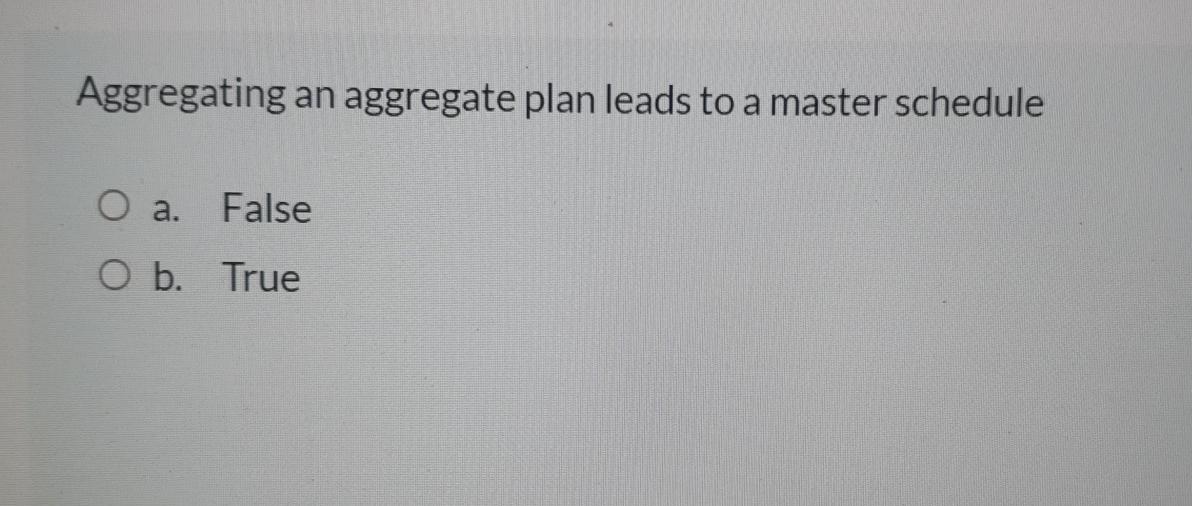 Aggregating an aggregate plan leads to a master
