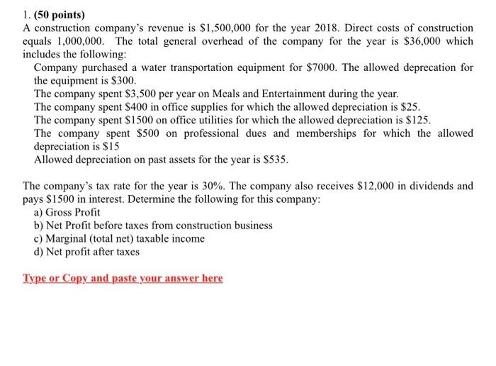 PLZ SHOW STEPS AND WORK FOR PROBLEM 1. (50