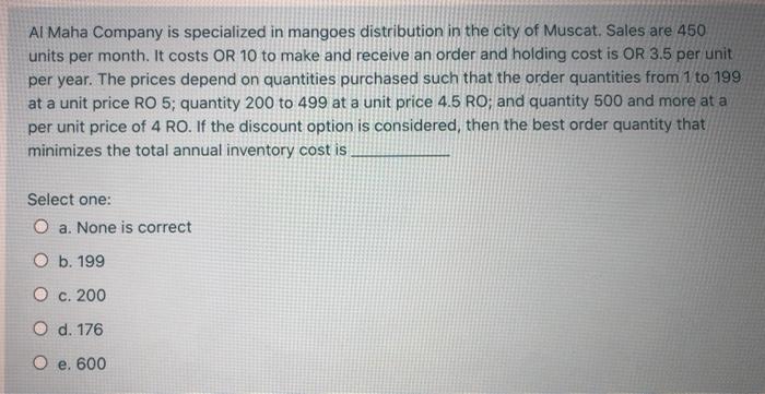 Al Maha Company is specialized in mangoes