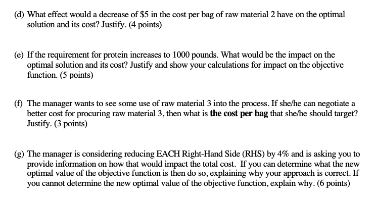 A manufacturing company produces cat food