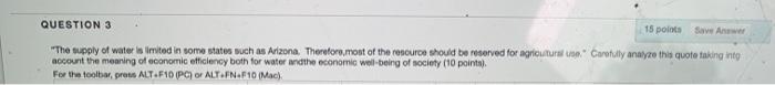 QUESTION 2 18 points Save Answer IMG if water is