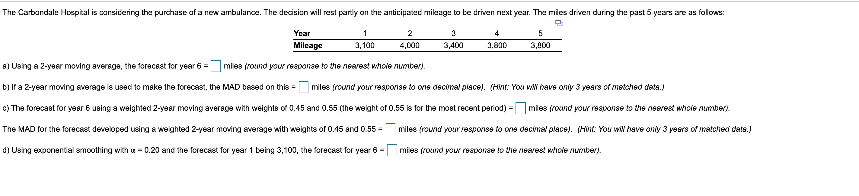The Carbondale Hospital is considering the