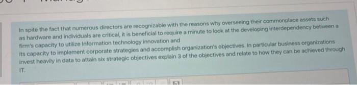 In spite the fact that numerous directors are