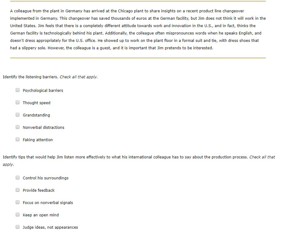 A colleague from the plant in Germany has arrived