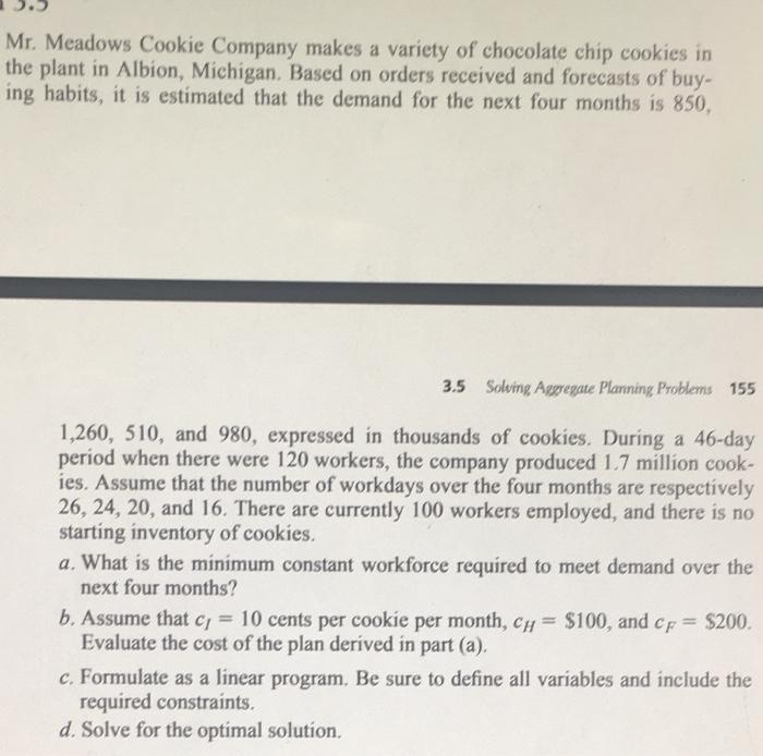 for d please use excel. please be clear I