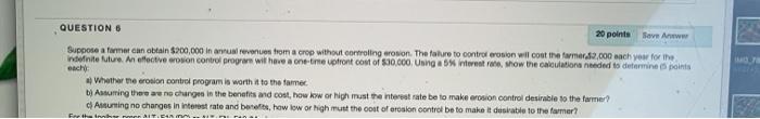 10 points QUESTION 1 What impact will an increase