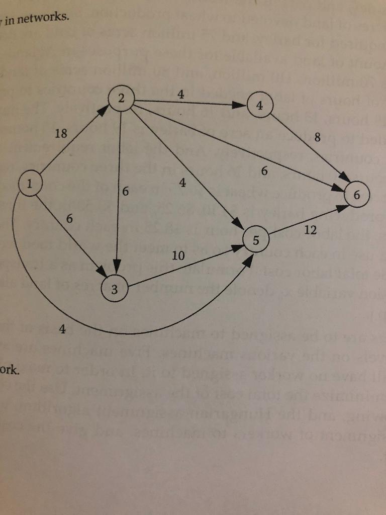 A data communications network can be described by