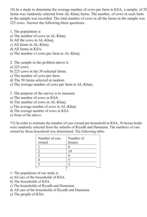 Chapter 1 Review Questions 1) The process of