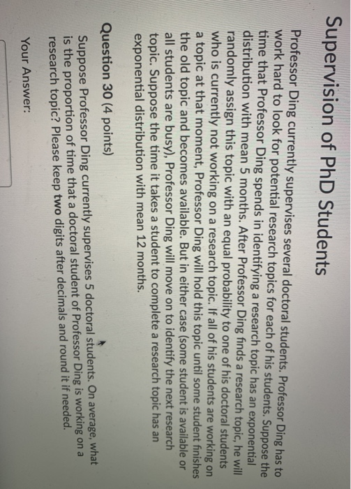 Supervision of PhD Students Professor Ding