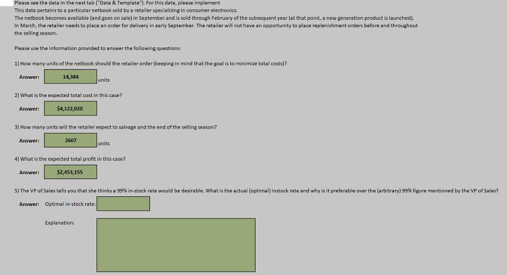 Notation C SP G Parameter Unit purchase cost