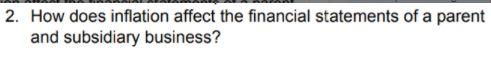 2. How does inflation affect the financial