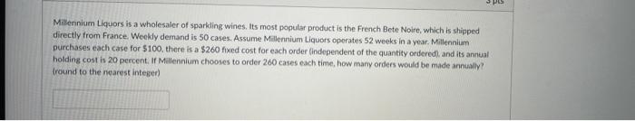 PES Millennium Liquors is a wholesaler of