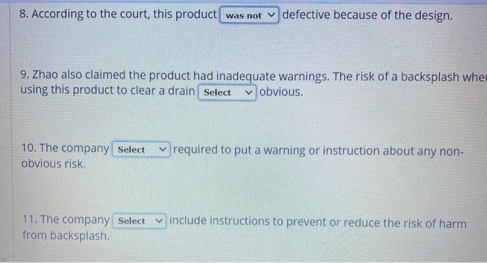 8. According to the court, this product was not