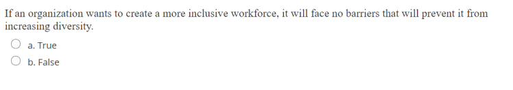 If an organization wants to create a more