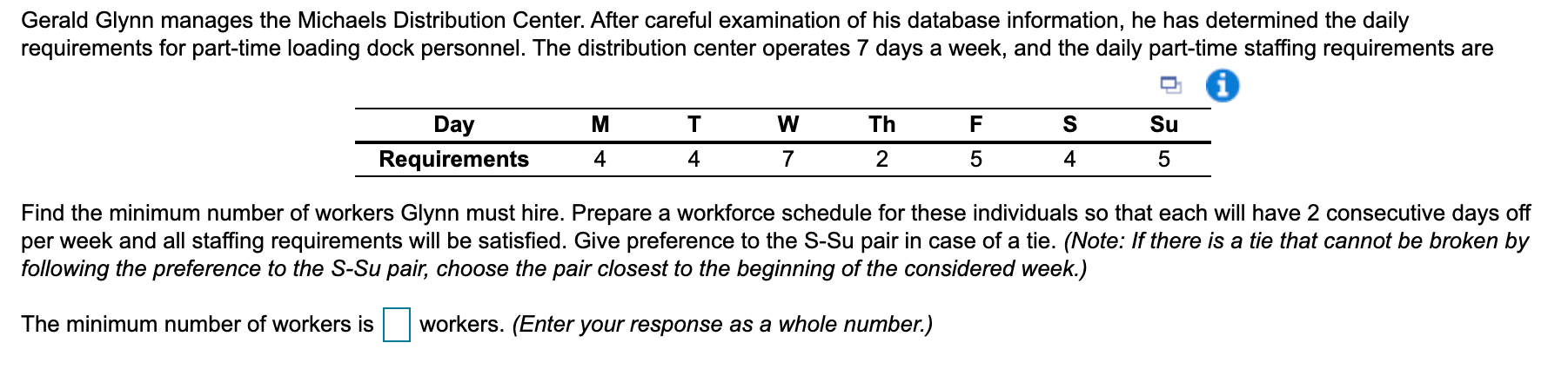 Gerald Glynn manages the Michaels Distribution