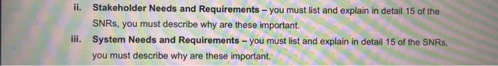 please answer this question ii and iii with this