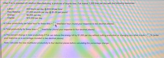 Labor: Raw Material: Lillian Fok is president of