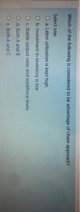 Which of the following is considered to be