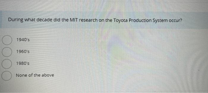 During what decade did the MIT research on the