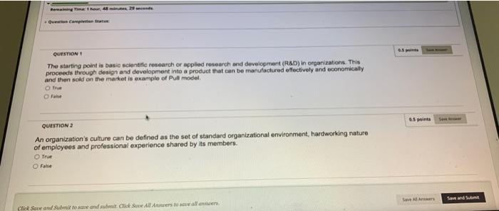 Questions Can QUESTION The starting point is