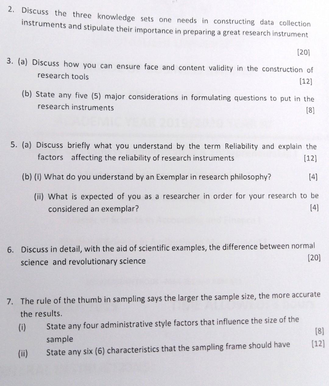 2. Discuss the three knowledge sets one needs in