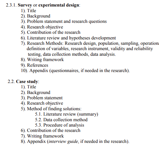 Write a research proposal with the topic of
