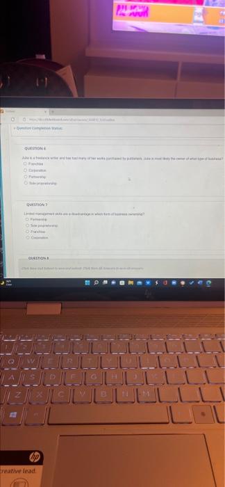 busi 1301 please there nothing missing on