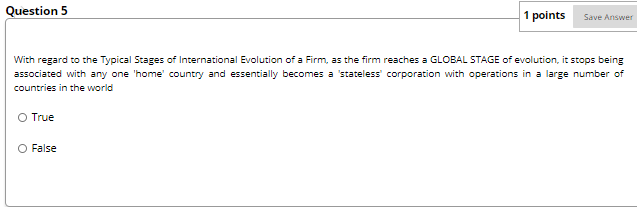 Moving to another question will save this