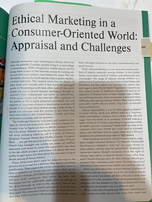 Review the case study that opens this chapter and