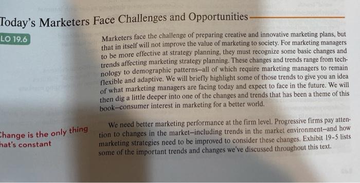 Review the case study that opens this chapter and