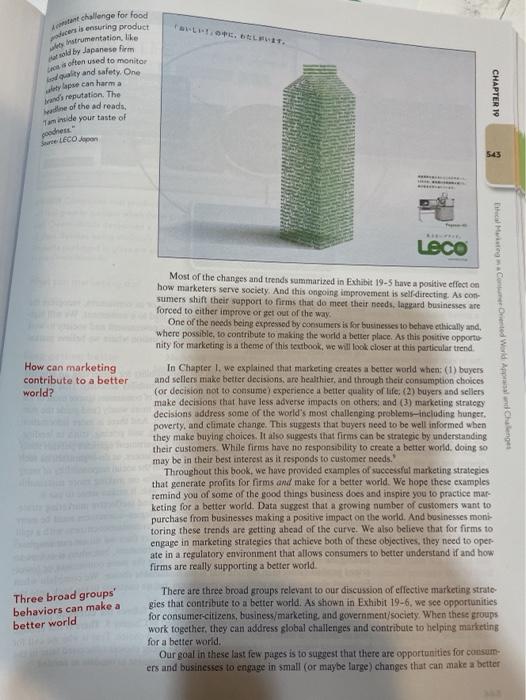 Review the case study that opens this chapter and