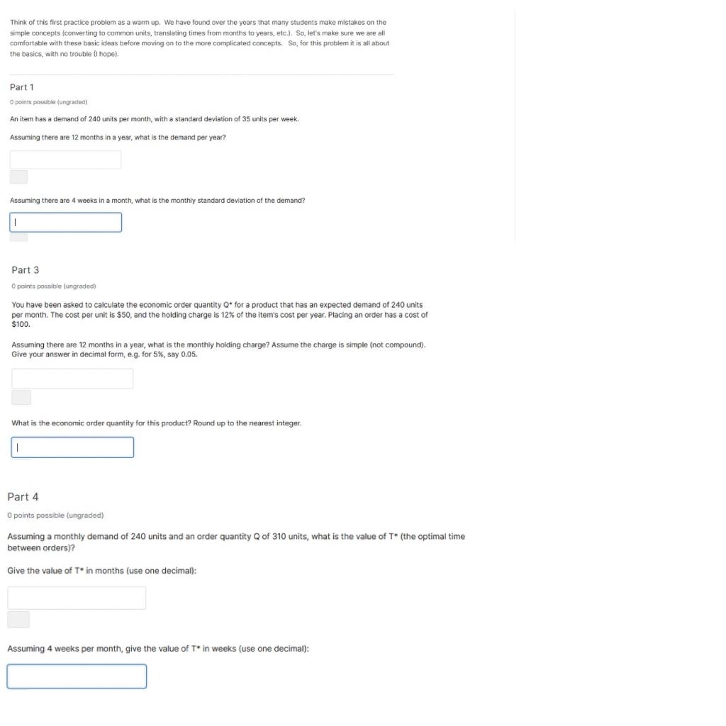 Think of this first practice problem as a warm