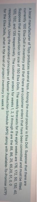 Al Khaleej Inc. needs 420 kgs of a material per