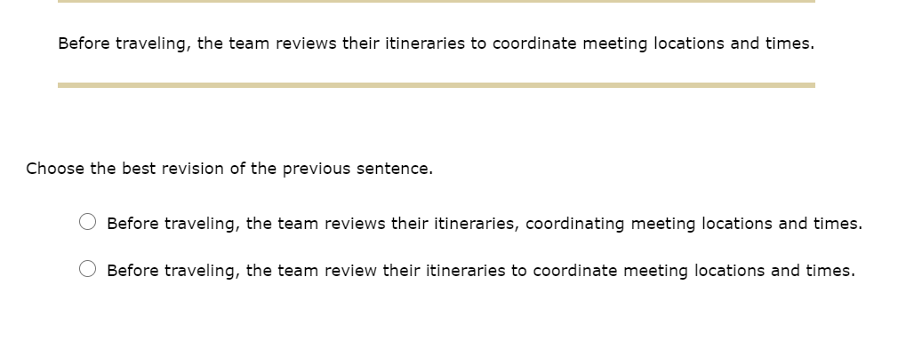 Identify the errors in the following sentences,